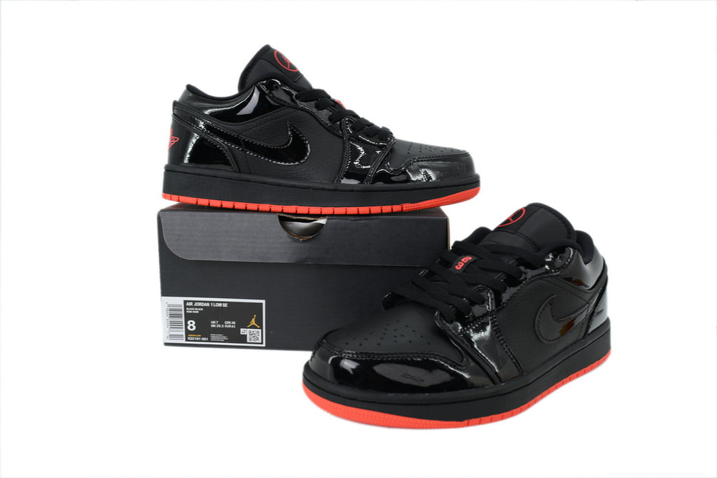 Air Jordan 1 Low SE 'Sail Baroque Brown Team Red'