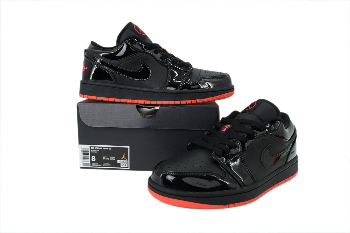 Air Jordan 1 Low SE 'Sail Baroque Brown Team Red'