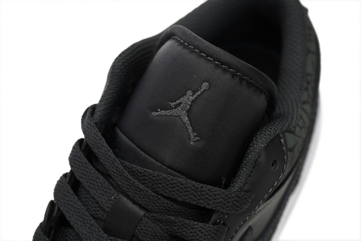 Air Jordan 1 Low "Black Elephant"