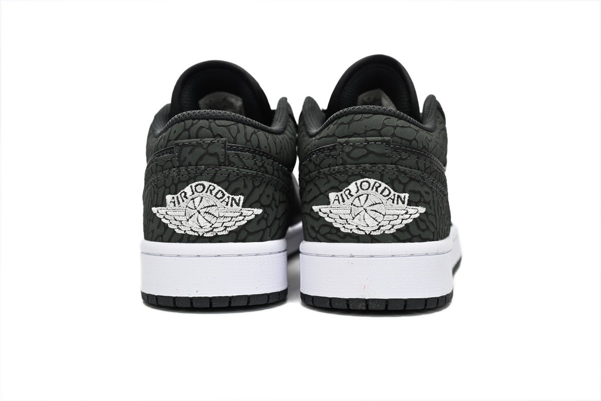 Air Jordan 1 Low "Black Elephant"