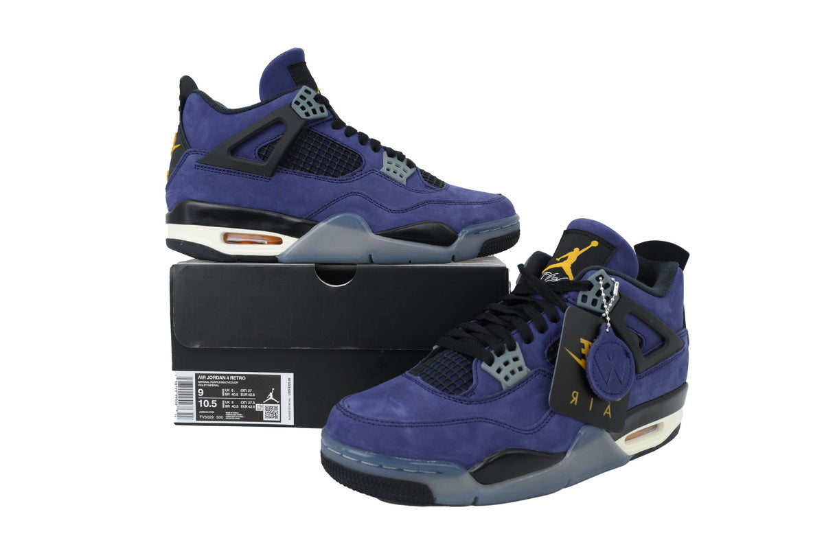 Air Jordan 4 Retro Lakers Purple